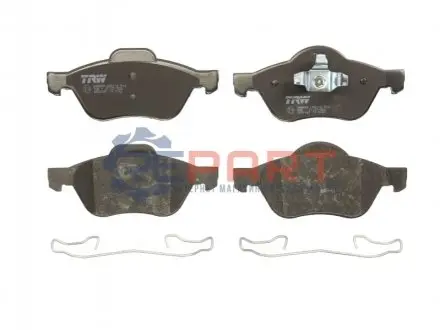 Комплект гальмівних колодок, дискове гальмо TRW GDB1687 Купити в Україні