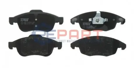 Колодки гальмівні (передні) Citroen Berlingo/Peugeot Partner 08- TRW GDB1690 Купити в Україні