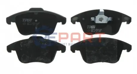 Фото Колодки гальмівні (передні) Citroen C4 09-/C4 Grand Picasso 06-13/Peugeot 3008 11-16/5008 09-17 TRW (GDB1691) зображення 1