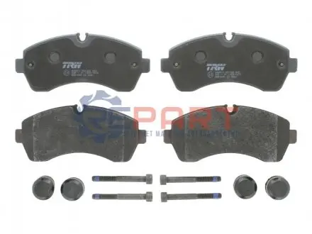 Фото Колодки гальмівні (передні) MB Sprinter (906) 311-519CDI 06- TRW (GDB1696) зображення 1