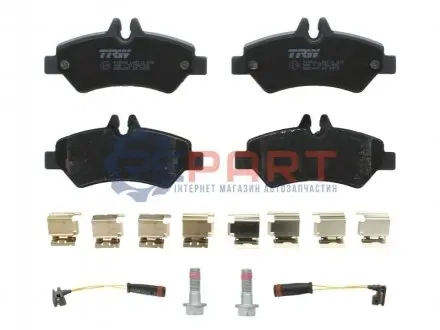 Фото Колодки гальмівні (задні) MB Sprinter 209-319CDI/VW Crafter 06- TRW (GDB1697) зображення 1