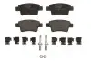 Комплект гальмівних колодок задн, FIAT GRANDE PUNTO, PUNTO OPEL COMBO, COMBO TOUR, CORSA D 1.0-1.9D 10.05 TRW (GDB1714) зображення 1