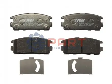 Фото 1 — Колодки гальмівні (задні) Opel Antara/Chevrolet Captiva 2.0-3.2 06- TRW (GDB1716) Фото Колодки гальмівні (задні) Opel Antara/Chevrolet Captiva 2.0-3.2 06- TRW (GDB1716) зображення 1