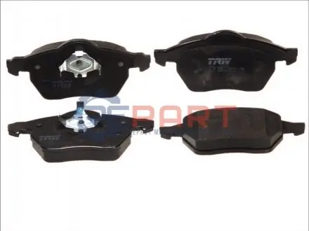 Комплект гальмівних колодок передн, RENAULT MEGANE I, MEGANE I CLASSIC SAAB 900 II, 9-3, 9-5 VW PASSAT B5 1.4-3.0D 07.93-12.09 TRW GDB1717 Купити в Україні