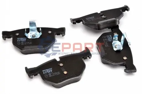Колодки гальмівні (задні) BMW X5 (E70)/X6 (E71/E72) 08-14 замінено на 0986424766 TRW GDB1730 Купити в Україні