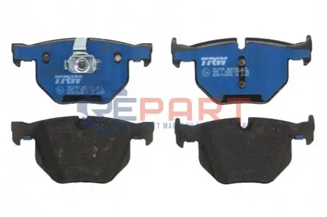 Тормозные колодки BMW T. X5 15-18 ELECTRIC BLUE TRW GDB1730BTE