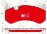 Комплект тормозных колодок, дисковый тормоз TRW (GDB1734DTE) изображение 1