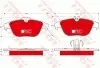 Комплект тормозных колодок, дисковый тормоз TRW (GDB1738DTE) изображение 1