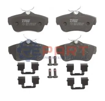 Фото Колодки гальмівні (задні) Fiat Scudo/Peugeot Expert 1.6D/2.0D 07- TRW (GDB1740) зображення 1