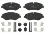 Комплект гальмівних колодок, дискове гальмо GDB1747