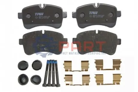 Фото 1 — Комплект гальмівних колодок, дискове гальмо TRW (GDB1748) Фото Комплект гальмівних колодок, дискове гальмо TRW (GDB1748) зображення 1