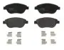 Комплект гальмівних колодок, дискове гальмо GDB1750