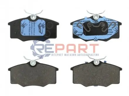 Комплект гальмівних колодок передн, OPEL CORSA B 1.4/1.7D 08.99-09.00 TRW GDB1759 Купити в Україні