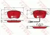 Фото Керамічні гальмівні колодки передн, AUDI Q3 SEAT ALHAMBRA VW PASSAT B7, SHARAN, TIGUAN 1.4-2.5 09.07-12.22 TRW (GDB1762DTE) зображення 1