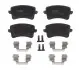 Фото Комплект гальмівних колодок задн, AUDI A4 ALLROAD B8, A4 B8, A5, Q5 1.8-4.2 06.07-05.17 TRW (GDB1765) зображення 1