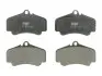 Комплект гальмівних колодок передн, PORSCHE 911, 911 TARGA 3.6/3.8 03.99-12.12 TRW (GDB1777) зображення 1
