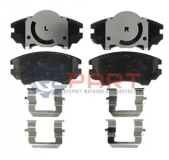 Колодки гальмівні (передні) Opel Astra J 12-/Insignia 08- TRW GDB1783 Купити в Україні