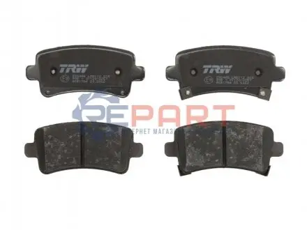 Колодки гальмівні (задні) Opel Insignia 08-17/Chevrolet Malibu/Saab 9-5 10- TRW GDB1784 Купити в Україні