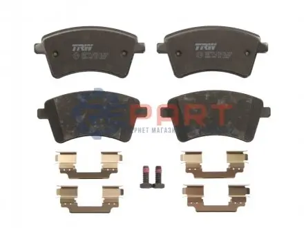 Колодки гальмівні (передні) Renault Kangoo 08- TRW GDB1785 Купити в Україні
