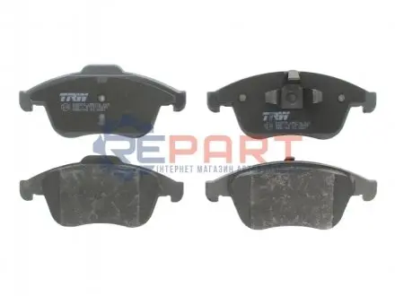 Комплект гальмівних колодок передн, RENAULT CLIO IV, FLUENCE, GRAND SCENIC III, LAGUNA, LAGUNA III, LATITUDE, MEGANE, MEGANE III, SCENIC III 1.2-3.5 10.07 TRW GDB1790 Купити в Україні