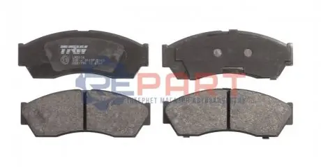 Комплект гальмівних колодок передн, ROVER CITYROVER TATA INDICA, INDIGO 1.4/1.4D 10.98 TRW GDB1796