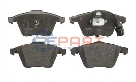 Фото Колодки гальмівні (передні) Audi A3/Seat Leon/Skoda SuperB/VW Golf/Passat 03-15 TRW (GDB1809) зображення 1