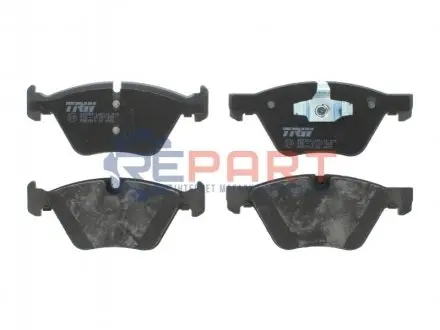 Фото Колодки гальмівні (передні) BMW 1 (E81/E87) 04-12/3 (E90-E93) 05-13/X1 (E84) 11-15 TRW (GDB1810) зображення 1