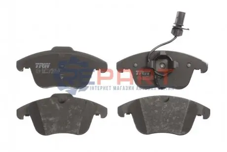 Фото Колодки гальмівні (передні) Audi A4 07-18/Audi A5 07-/Audi Q5 12-17 (замінено на 0986494538) TRW (GDB1814) зображення 1