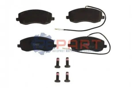 Фото 1 — Колодки гальмівні (передні) Citroen C8/Peugeot 807 2.0/2.2 HDi 06- TRW (GDB1820) Фото Колодки гальмівні (передні) Citroen C8/Peugeot 807 2.0/2.2 HDi 06- TRW (GDB1820) зображення 1