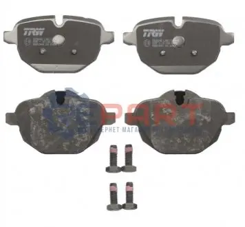 Колодки гальмівні (задні) BMW 5 (F07/F10-11) 09-17/(G30-31/F90)/6 (G32)/7 (G11-12) 16- TRW GDB1840 Купити в Україні
