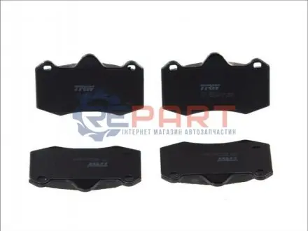 Комплект гальмівних колодок передн, LOTUS EVORA, EXIGE RENAULT CLIO II SEAT IBIZA III, IBIZA IV, IBIZA IV SC, IBIZA IV ST 1.4-3.5 11.00 TRW GDB1852