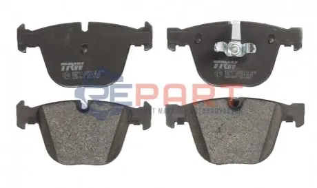 Фото Колодки гальмівні (задні) BMW 5 (E60)/X5 (E70/F15)/X6 (E71/E72) 3.0-4.4 08- TRW (GDB1857) зображення 1