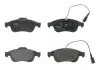 Комплект гальмівних колодок передн, ALFA ROMEO GIULIETTA 1.4/1.6D/1.8 04.10-12.20 TRW (GDB1873) зображення 1