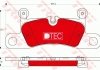 Комплект гальмівних колодок, дискове гальмо GDB1875DTE