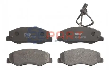 Фото Колодки гальмівні (задні) Renault Master III/Opel Movano B/Nissan NV400 10- (+датчик/к-кт)(спарка) TRW (GDB1885) зображення 1