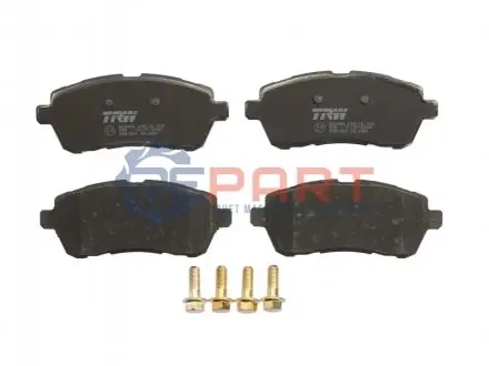 Фото Тормозные колодки, дисковые. TRW (GDB1893) изображение 1