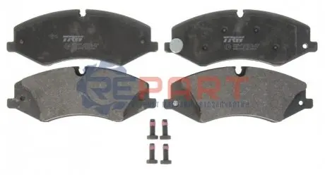 Фото Колодки гальмівні (передні) Land Rover Discovery IV/V 09-/Range Rover III/IV/Sport I/II 06- TRW (GDB1898) зображення 1