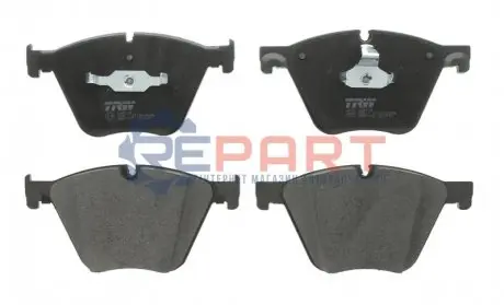 Фото Комплект гальмівних колодок, дискове гальмо TRW (GDB1915) зображення 1