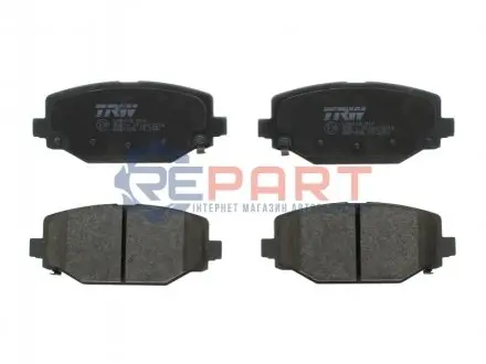 Комплект гальмівних колодок задн, CHRYSLER GRAND VOYAGER V, TOWN & COUNTRY, VOYAGER V DODGE GRAND, JOURNEY FIAT FREEMONT LANCIA VOYAGER 2.0D-3.6LPG 10.07 TRW GDB1936 Купити в Україні