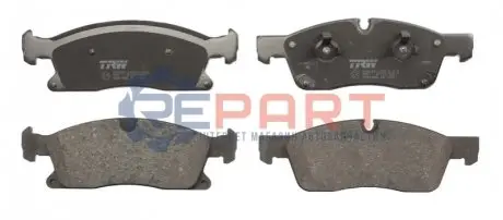 Фото Колодки гальмівні (передні) MB M/GLE/GL/GLS-class (W166/X166) 11-19/Jeep Grand Cherokee 10- ATE Ceramic TRW (GDB1955) зображення 1