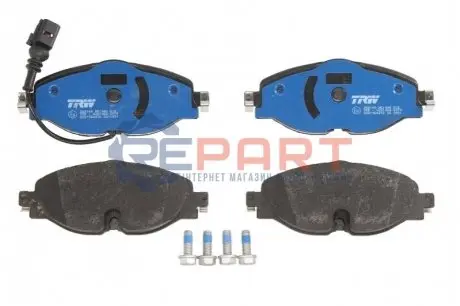 Фото Комплект гальмівних колодок, дискове гальмо TRW (GDB1956BTE) зображення 1