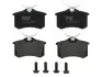 Фото Комплект гальмівних колодок задн, DS DS 3 CITROEN C3 AIRCROSS I, C3 AIRCROSS II, C3 II, C3 III, C3 PICASSO, C4 CACTUS, DS3 FIAT SCUDO PEUGEOT 2008 I, 207, 208, 208 I, 208 II 1.0-2.0D 05.86 TRW (GDB1973) зображення 1