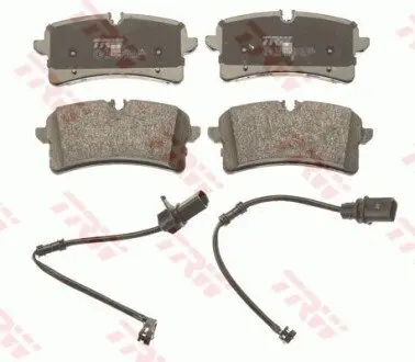 Комплект гальмівних колодок задн, AUDI A8 D4 4.0-6.3 11.09-01.18 TRW GDB1975
