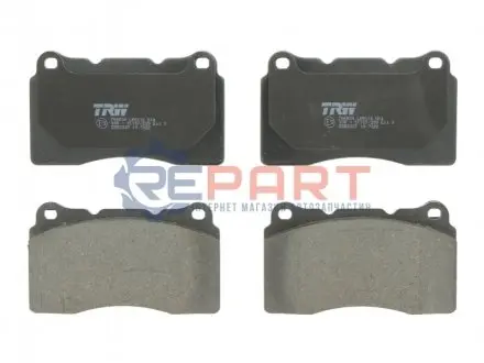 Фото Колодки гальмівні (передні) Renault Megane III купе 2.0 R.S. 08- TRW (GDB2007) зображення 1