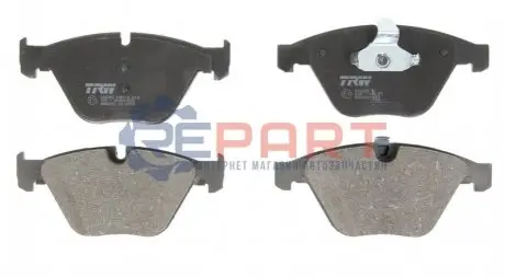 Фото Колодки гальмівні (передні) BMW 3 (E90) 07-13/5 (E60/E61)/6 (E63/E64) 03-10/7 (E65/E66/E67) 01-08 TRW (GDB2021) зображення 1