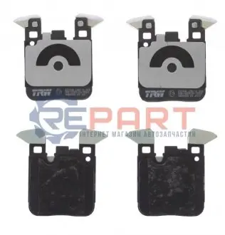 Фото Колодки гальмівні (задні) BMW 1 (F20/F21)/ 3 (F30/F31/F34) 11- (Brembo) B37/B47/N13/N47/N55 TRW (GDB2028) зображення 1