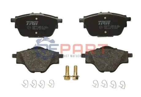 Фото Колодки гальмівні (задні) Citroen C4 13-/C5/Peugeot 508 18-/308 13-/3008/5008 16-/Opel Grandland 17- TRW (GDB2034) зображення 1