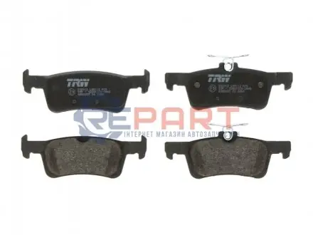 Фото 1 — Колодки гальмівні (задні) Citroen Berlingo 18-/Peugeot 308 1.6 HDi 14- TRW (GDB2037) Фото Колодки гальмівні (задні) Citroen Berlingo 18-/Peugeot 308 1.6 HDi 14- TRW (GDB2037) зображення 1