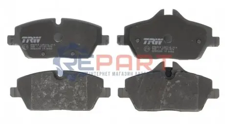 Комплект гальмівних колодок, дискове гальмо TRW GDB2038 Купити в Україні