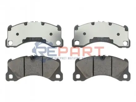 Фото 1 — Комплект тормозных колодок, дисковый тормоз TRW (GDB2052) Фото Комплект тормозных колодок, дисковый тормоз TRW (GDB2052) изображение 1